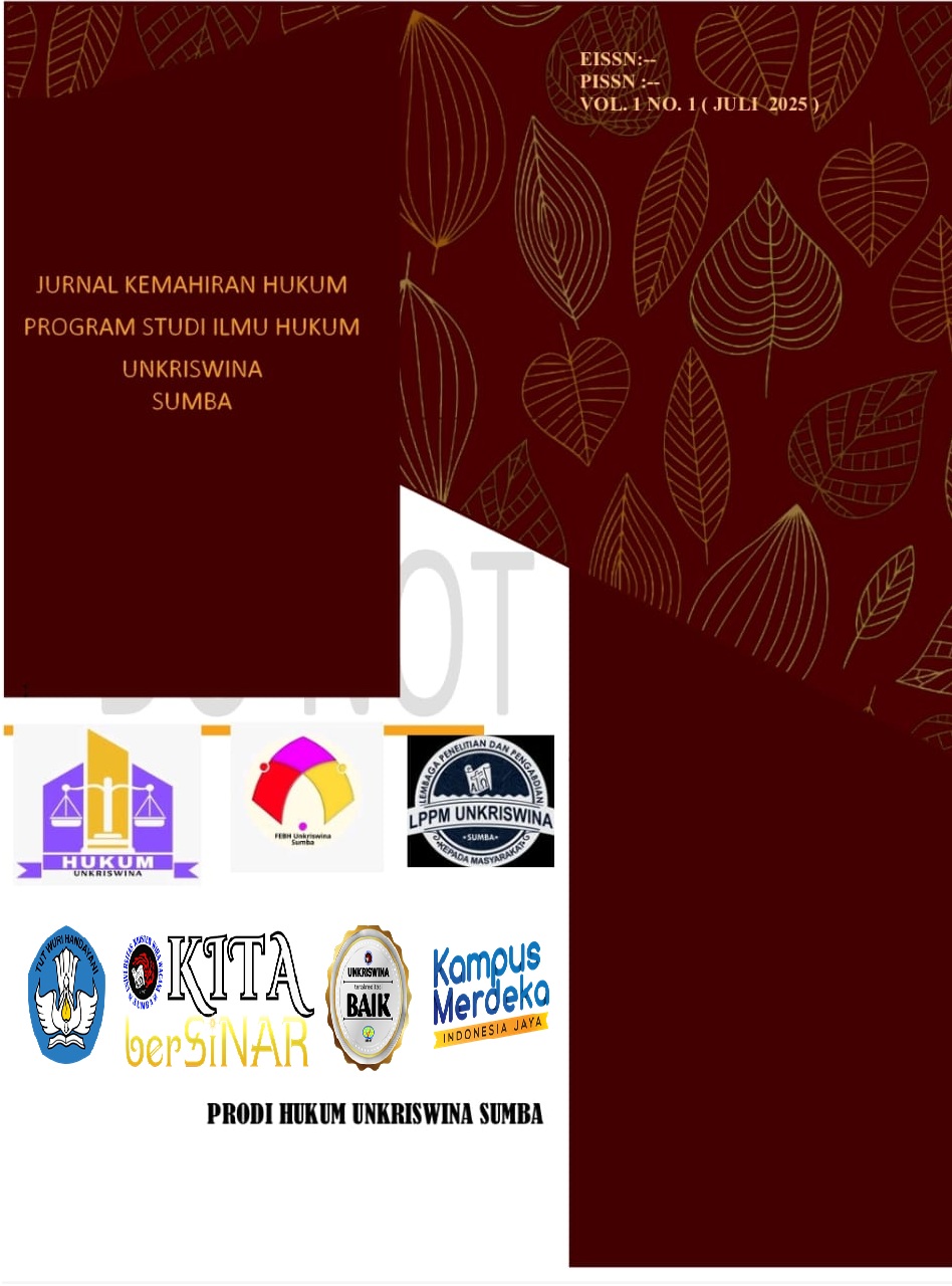 					Lihat Vol 1 No I (2025): KEMAHIRAN HUKUM
				